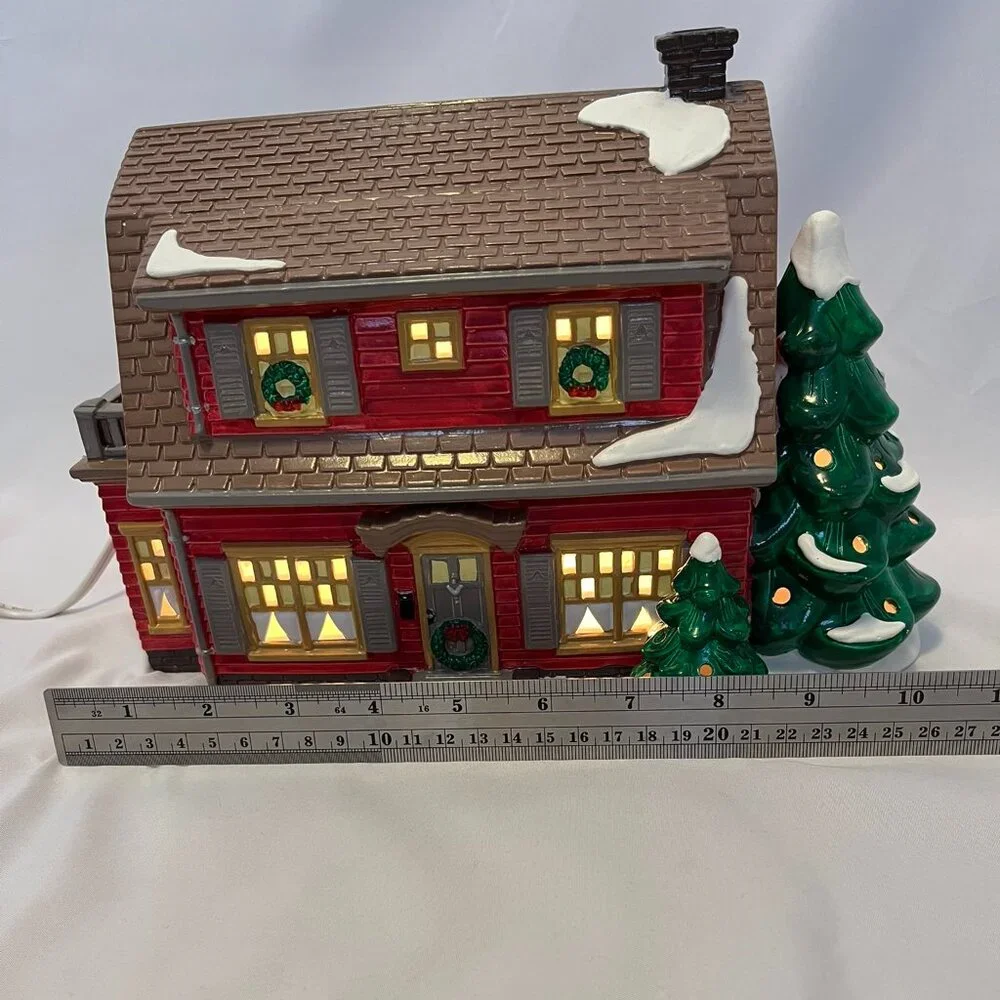 Department 56 Snow Village – Dutch Colonial House – Lighted - Picture 7 of 7